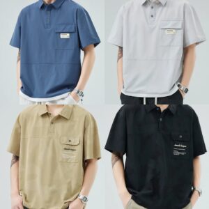 Stylish Polo TShirts Men Japan Style (Pack of 4)