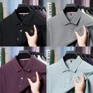 Fashion luxury brand 100% cotton polo T-shirt