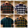 Summer Men Knitted Polo Shirts